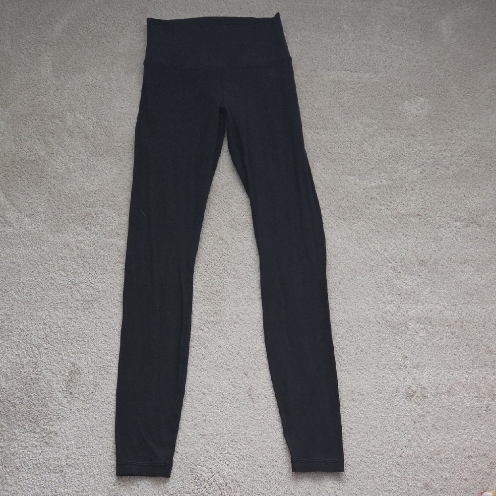 lululemon athletica Black High-Waist Yoga Leggings